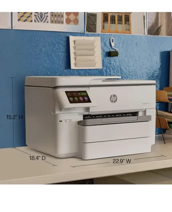 HP Officejet pro 9730e wide format all-in-one printer image