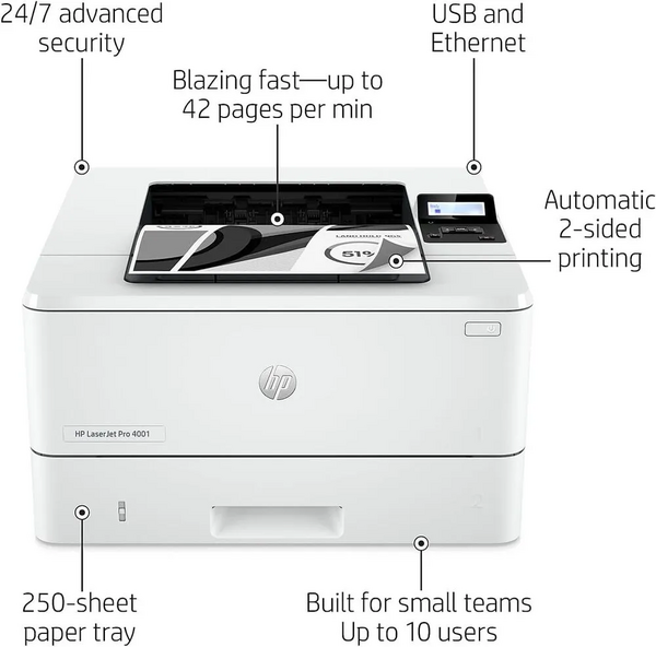 HP LaserJet Pro 4001 image