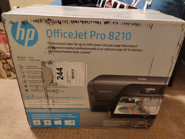 HP Officejet pro 8210 image