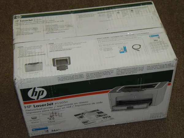 HP LaserJet P1505N image