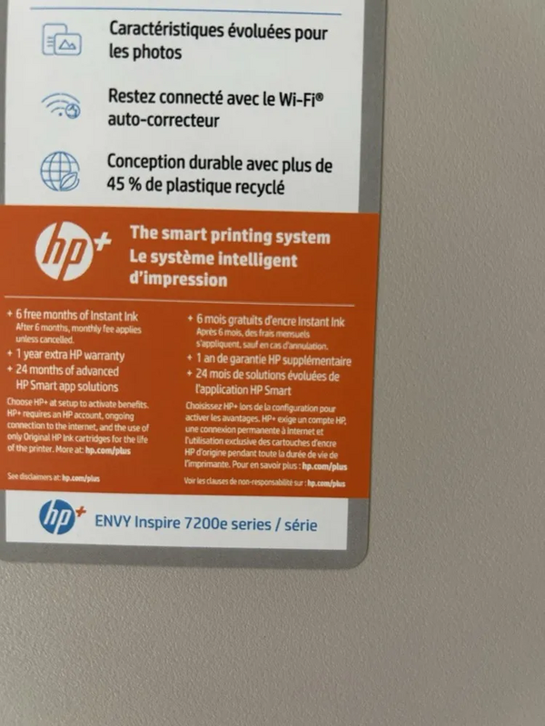 HP Envy inspire 7255e image