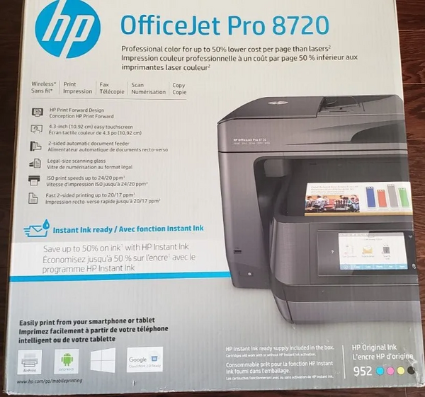 HP Officejet pro 8720 image