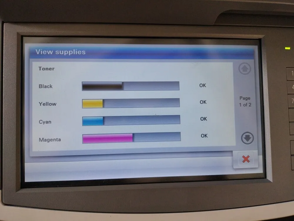 Lexmark X792de mfp image