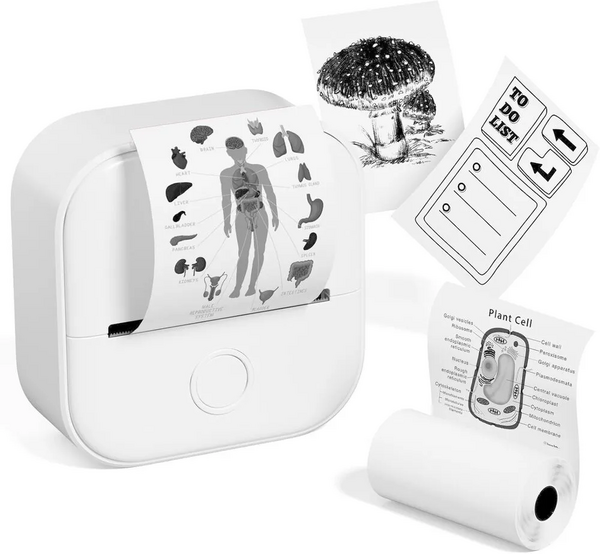 Memoqueen T02 portable sticker photo printer image