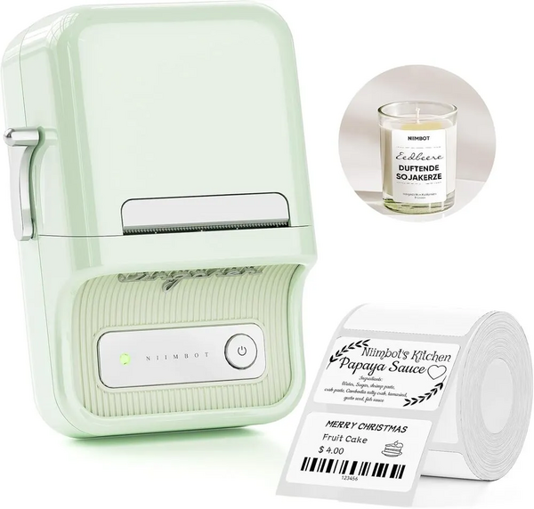 NIIMBOT Printer +3 rolls labels image
