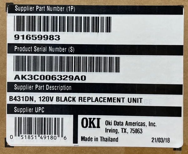 OKI B431DN image