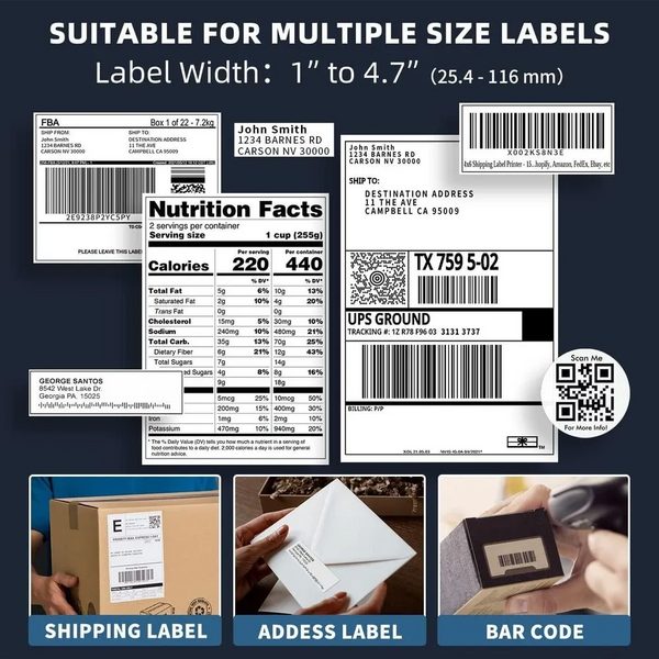 Omezizy Phomemo PM-241-BT Shipping Label Printer image