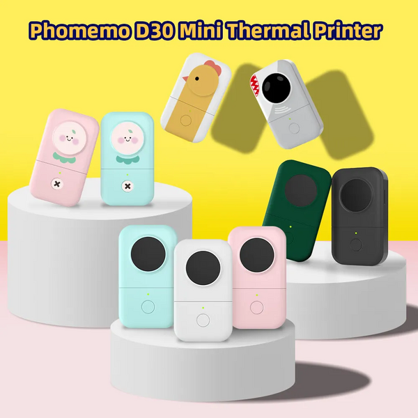Phomemo D30 printer + d30 labels image