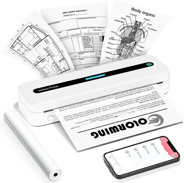 Phomemo Wireless A4 thermal printer image