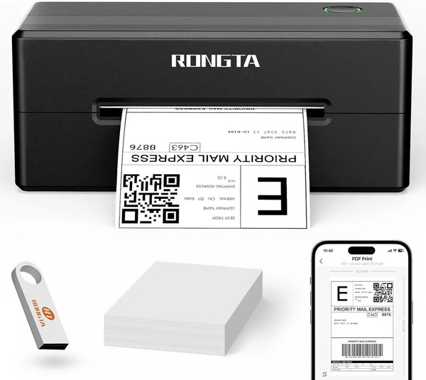 Rongta Thermal Shipping Label Printer image