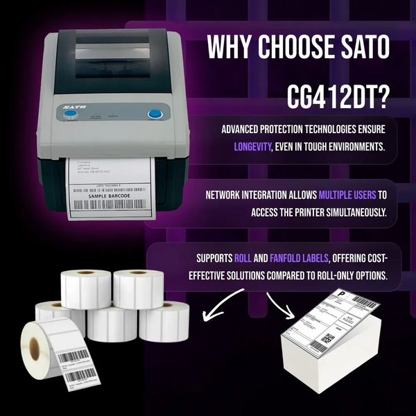 SATO CG412DT image