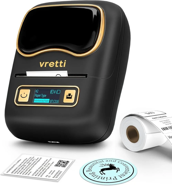 VRETTI K2 label maker machine with tape image