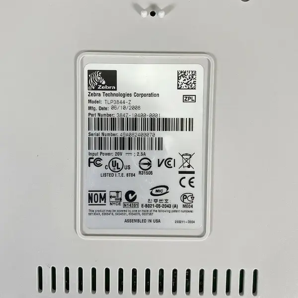 Zebra Technologies 384Z-10400-0001 image