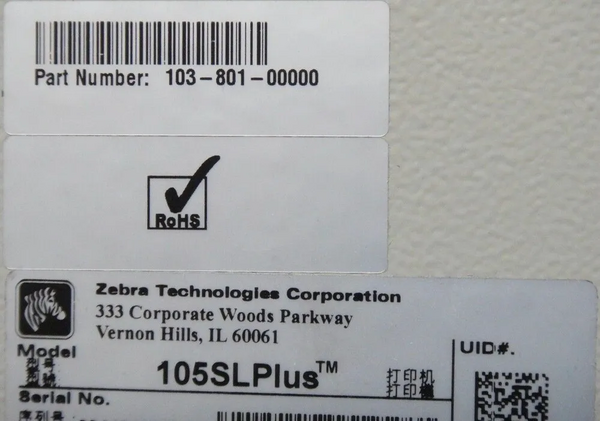 Zebra 105SL Plus image