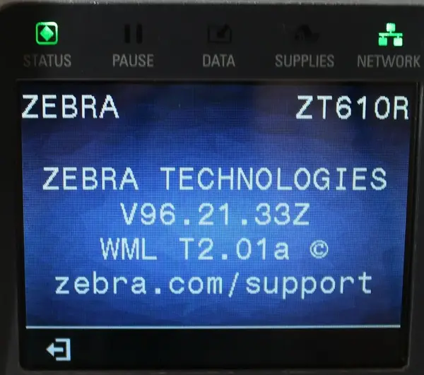Zebra Zt610r image