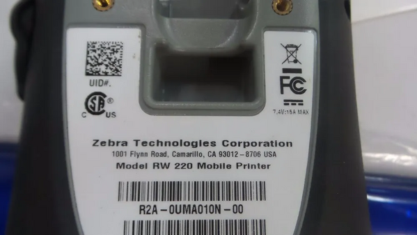 Zebra RW220 image