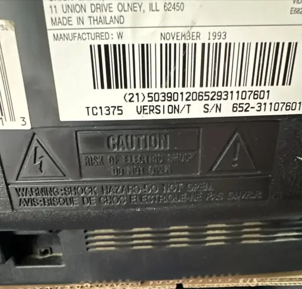 Emerson Tc1375a image