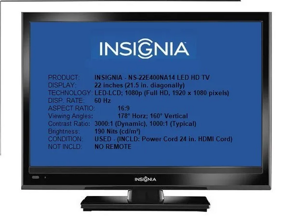 Insignia Ns-22e400na14 image