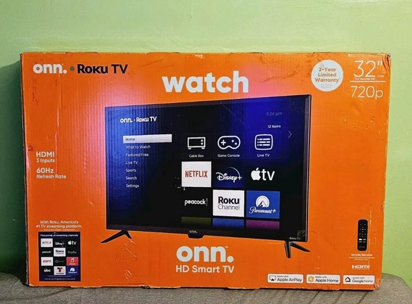 ONN 32" Roku TV image