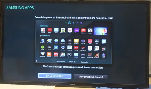 Samsung UN40H5203AFXZA image