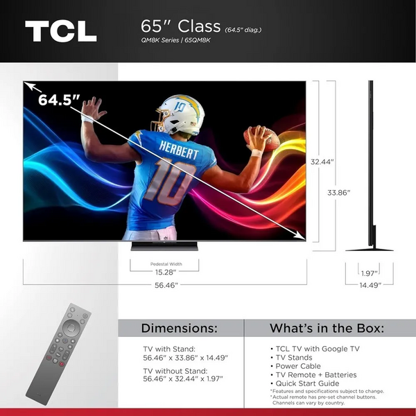 TCL 65QM8K image