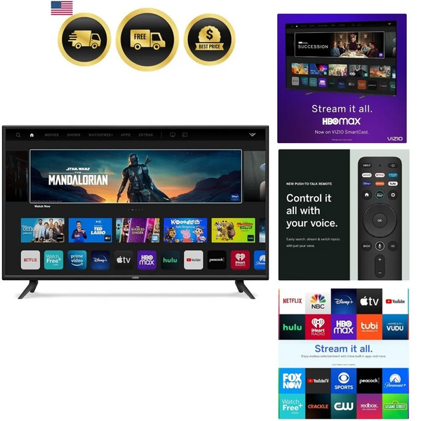 Unbranded 43-Inch 4K Smart TV image