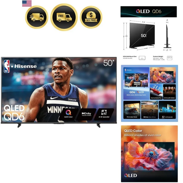 Unbranded 50 inch 4K Smart TV image